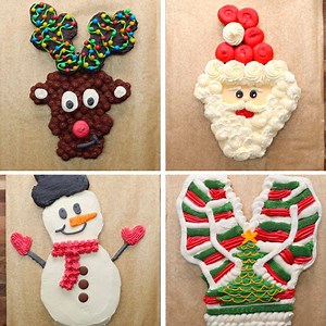 2.5M views · 4K reactions | 4 Way Christmas Cupcake Pull-Apart | Twisted | Facebook