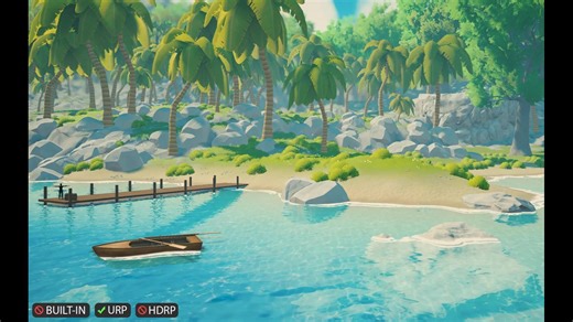 Unity风格化海洋水面着色器 Stylized Water2 1.2.0 URP