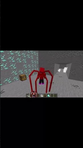 怖くないって言ったのに…瞬間気絶！？w #マイクラ #マインクラフト