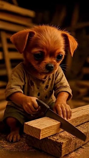 “This poor little dog is so adorable,yet it can’t even get a mango while those wealthy dogs laugh at