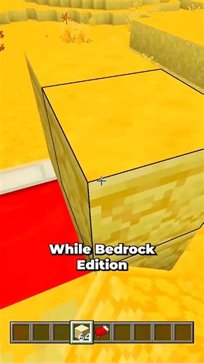 Minecraft Java Vs Bedrock Interesting Facts (Part 1) #minecraft