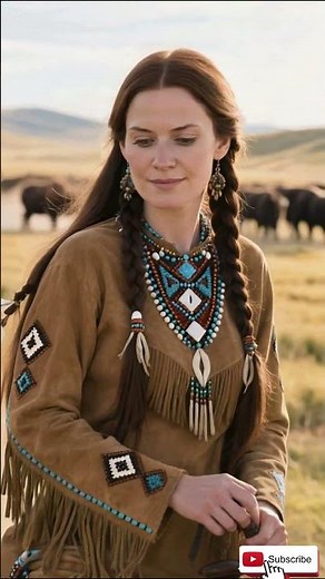 Lakota Woman Riding a Nokota Horse