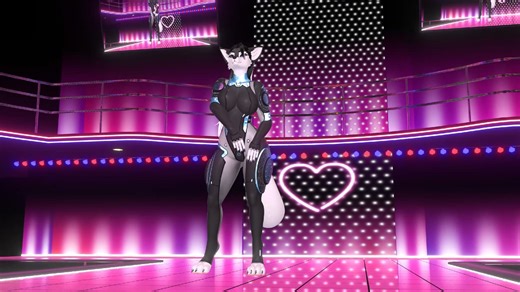 VRChat Furry MMD - Hunger | MMD Clhb For Gentlemen
