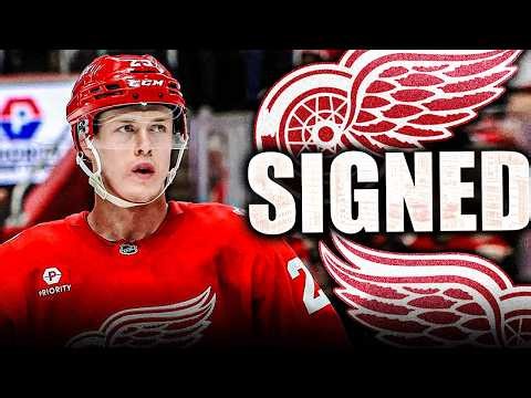 DETROIT RED WINGS MAKE AN INTRIGUING MOVE: JACOB BERNARD-DOCKER SIGNED TO EXTENSION