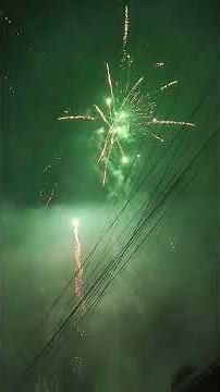 diy setup, happy new year #fireworks #finale #wolfsong