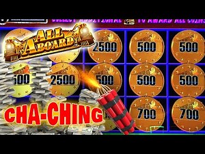🚨How to PROFIT like the pros on All Aboard Slot Machine!🚂