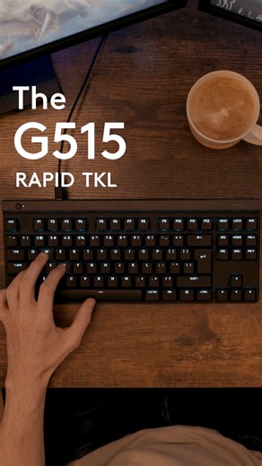 Logitech G on Instagram: "One tap and you're ready for any game genre. Learn how we use G HUB to cycle through our profiles on the G515 RAPID TKL to make sure our keybinds are ready from FPS to RPGs. . . . #logitechg #gaming #gamingkeyboard #G515RAPIDTKL"