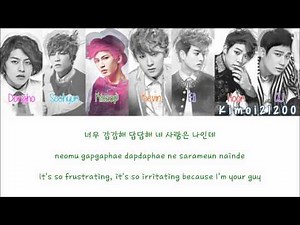 U-Kiss - Cinderella [Hangul/Romanization/English] Color & Picture Coded HD