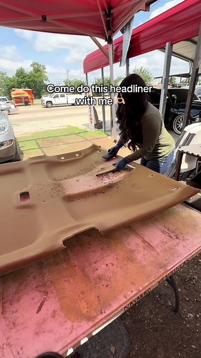 Creative Headliner Installation for Trucks