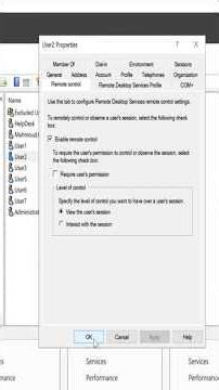 Remotely Monitor Domain User Screens via Group Policy on Windows Server 2022
