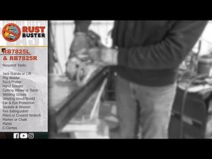 RB7825L & RB7825R - 2011 - 2019 GM 2500HD Center Frame Section Installation Guide