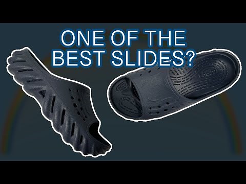 2023 Crocs Echo Slide Storm Blue Review & On Feet