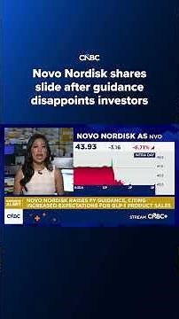 Novo Nordisk shares slide after guidance disappoints investors