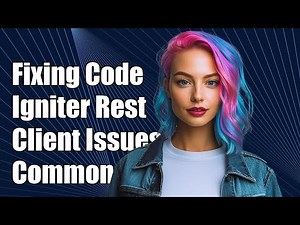 Fixing CodeIgniter RestClient Issues: Common Problems and Solutions