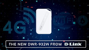 Meet your new portable travel companion: our new DWR-932W Wi-Fi 6 Mobile Hotspot. Featuring up to 16 hours of battery life, you can work or play all day long. Check it out on Amazon for only £36.99 with 10% off Link here: https://bit.ly/3UhxvQ1 | D-Link