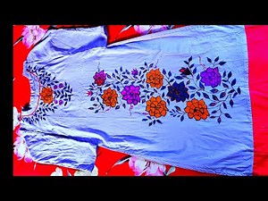 Hand Paint jama, Hand Paint Dress, Hand Paint Dress Design. হ্যান্ড পেইন্ট জামার ডিজাইন..