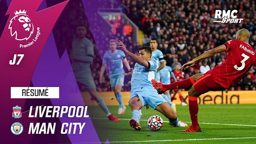 Résumé : Liverpool 2-2 Manchester City - Premier League (J7)
