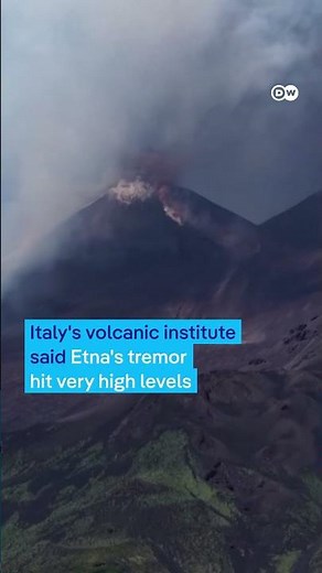 Mount Etna eruption recorded by CCTV cameras | DW News