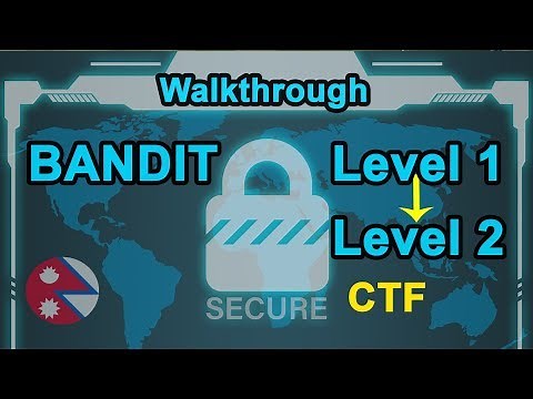 [Kali Linux] CTF Bandit : Level 1 → Level 2 [Over the wire]