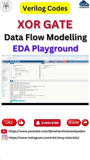 xor data flow modelling EDA PLayground