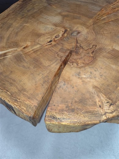 Coffee Table Made From a Solid Maple Slab - Etsy