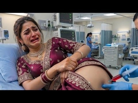 The medical training video demonstrates step-by-step nursing skills
