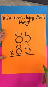 126K views · 74 reactions | Genius math hack #reels #math | At Home with Jennie and Nick | Facebook