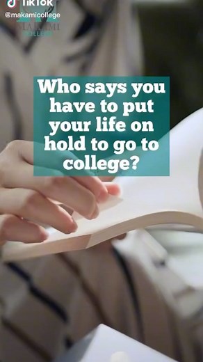 62 reactions | At MaKami College, you can enjoy your life while...