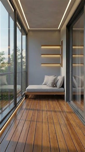 Abandoned Balcony → Cozy Modern Balcony | Balcony Makeover Inspiration