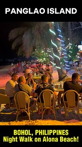 5.8K views · 78 reactions | Panglao Island, Bohol | Night walking on Alona Beach #bohol #panglaoisland #philippines #beach #panglao | PH DOT NET | Facebook