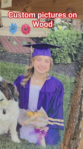 Custom pictures on wood, #family #dog