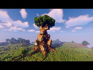 MINECRAFT | WORLD TREE VILLAGE (TIMELAPSE)