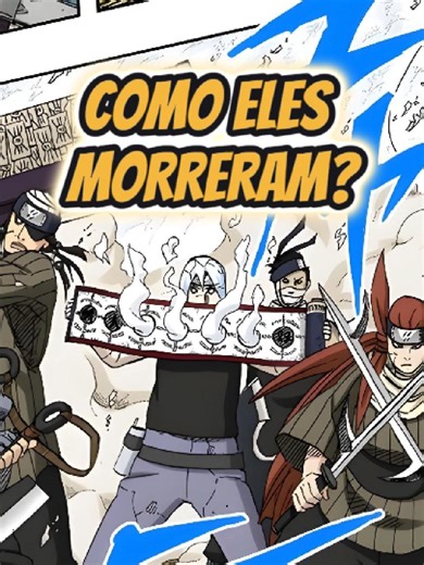 Como os Sete Espadachins da Névoa Morreram? #naruto #narutoshippuden #narutouzumaki #animetiktok #anime #otaku #pegasussensei #animebrasil #akatsuki #zabuza #boruto