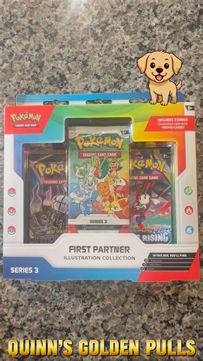Day 4! We have our 3rd and final first partner box! Can we go 3/3 and complete the set! #pokemon