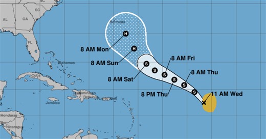 Gabrielle, nueva tormenta tropical en el Atlántico, sin peligro para Cuba