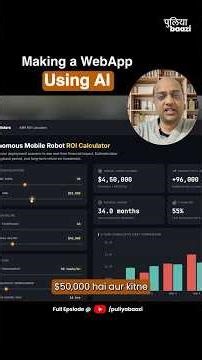 AI Demo: Making a WebApp Using AI. Get Cool Prototypes in Minutes!