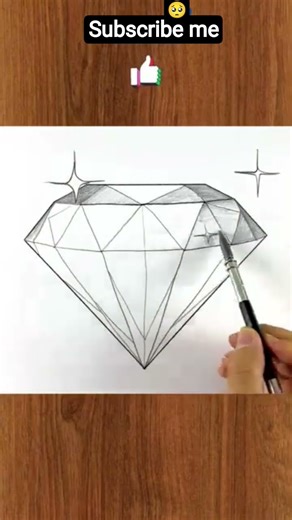 daimond drawing tutorial video #art#drawing#trending #viral #shorts
