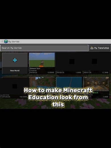 Minecraft Education Ui Pack
