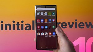 Watch Note 10 Initial Review! on Amazon Live