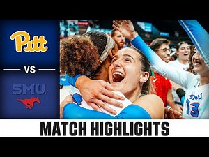 Pitt vs. SMU Match Highlights | 2024 ACC Volleyball