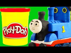 Spiderman and Thomas & Friends Train Kids Toys Family Fun Pretend Play Doh Stop Motion Full Episodes - Videos For Kids