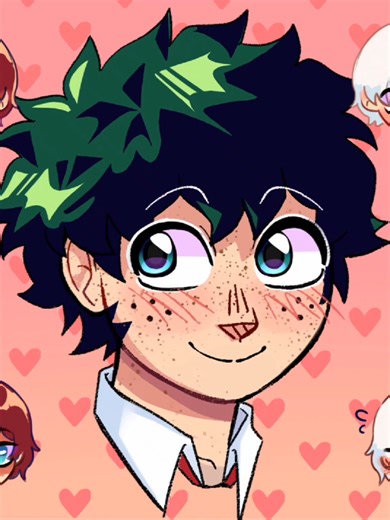 Redrawing Izuku Midoriya: My Hero Academia Fan Art