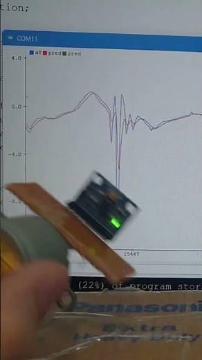Kalman filter on mpu6050 test (demo)