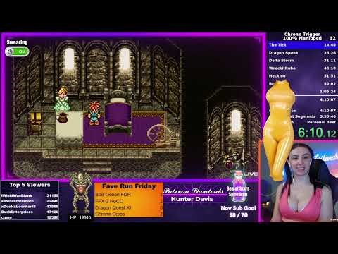 New PB: 4:08:57 - Chrono Trigger PC 100% Glitchless - RNG Manip