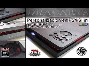 Personalizar nuestra PS4 Slim con iluminacion LED