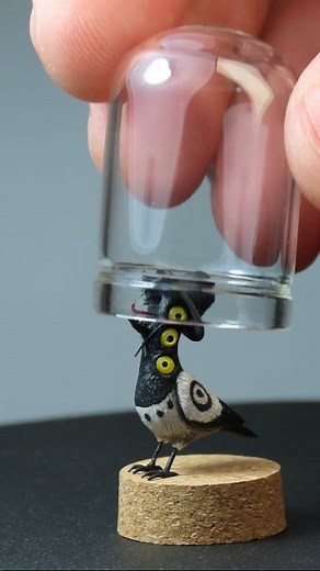 725K views · 31K reactions | Simple UV Resin Eyes  . . . #tinythings #minithings #miniature #minimaker #miniatures #mini #kpopdemonhunters | Odd Little Workshop | Facebook