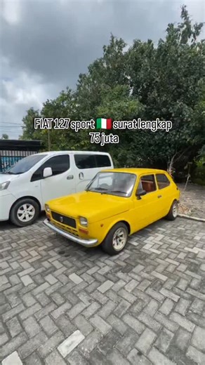 Andrik Siswanto on Instagram: "FIAT 127 sport 🇮🇹 surat lengkap silahkan rekk bantu jual saja titip kawan"
