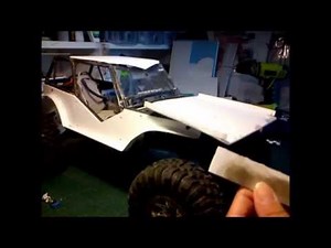 CONSTRUCTION NEW BODY FOR THE WRAITH AXIAL SCALE CRAWLER RC