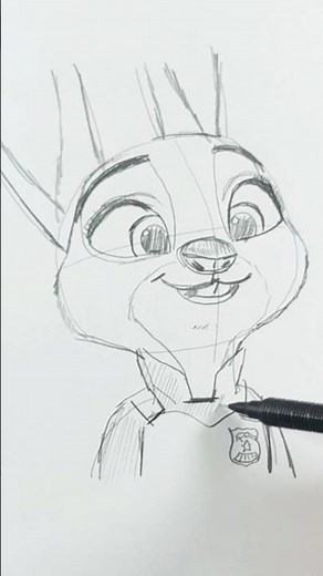 How to draw Judy Hopps! #zootopia2