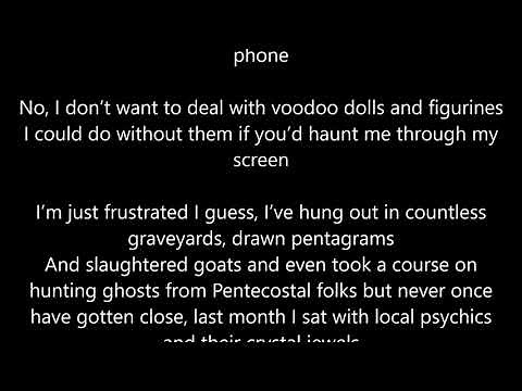 Haunt Me By Samsa- Lyrics